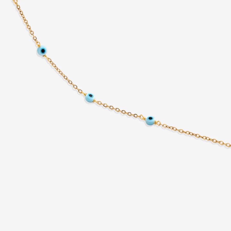 Satellite Evil Eye Bracelet